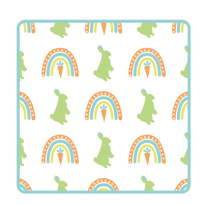 Easter Cartoon Pattern Coaster EASF0014